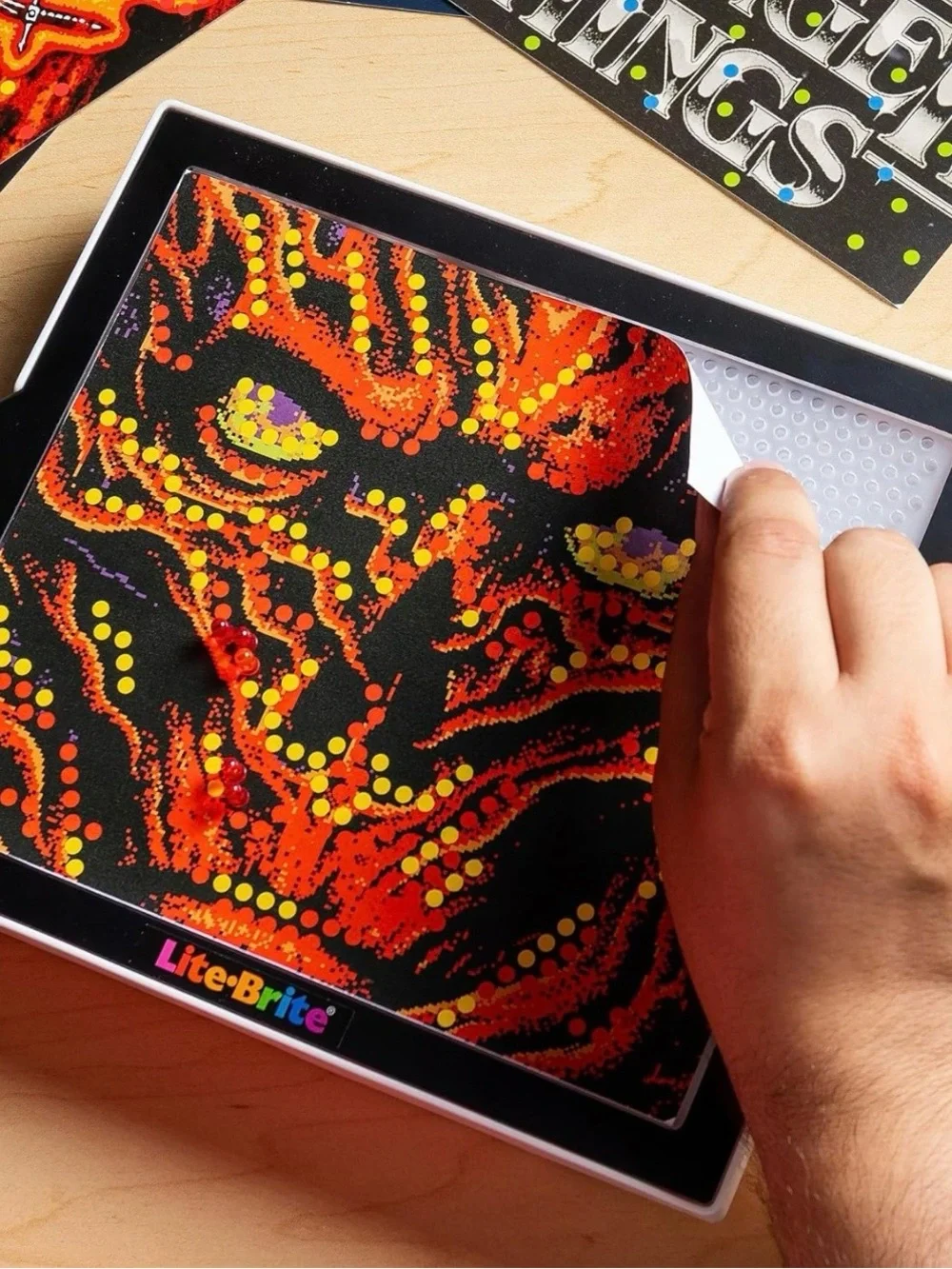Lite-Brite Stranger Things ColorPop Set - Multicolor - Picture 5 of 7